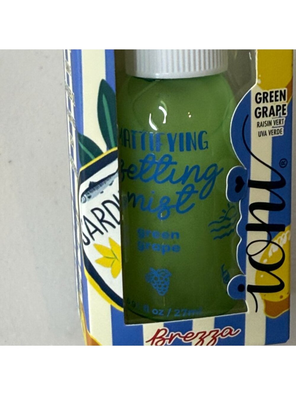 Ioni Mattifying Setting Mist Green Grape Makeup Setting Spray Lock In - Picture 10 of 10